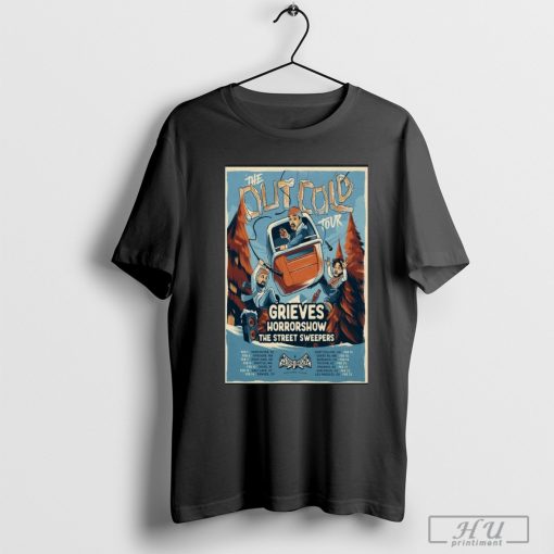 The Out Cold Tour 2025 Grieves Poster Shirt