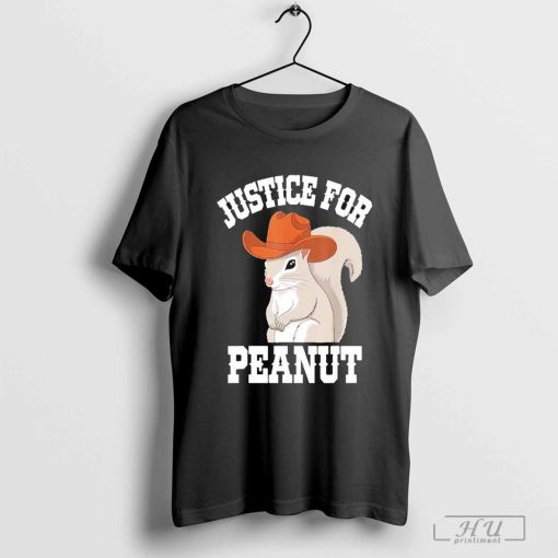 The Squirrel 2024 Justice For Peanut Gift T-Shirt