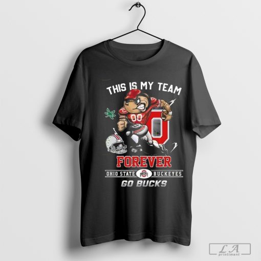 This Is My Team Forever Ohio State Buckeyes Go Bucks 2024 Shirt