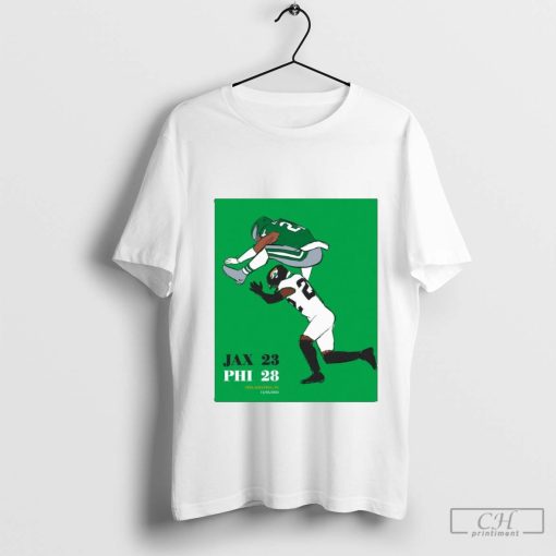 Top Philadelphia Eagles Saquon Barkley No-Look Hurdle Shirt