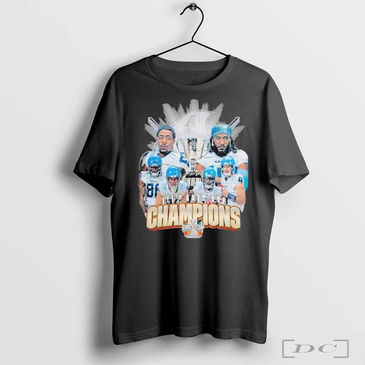 Toronto Argonauts Players Grey Cup Champions Special 2024 Shirt