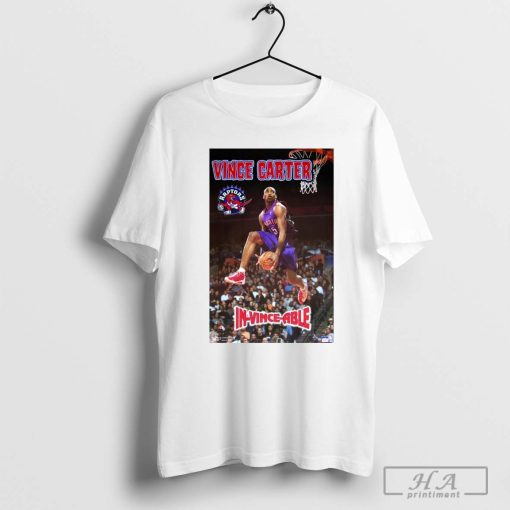 Toronto Raptors Vince Carter In-Vince-Able NBA 2024 T-shirt