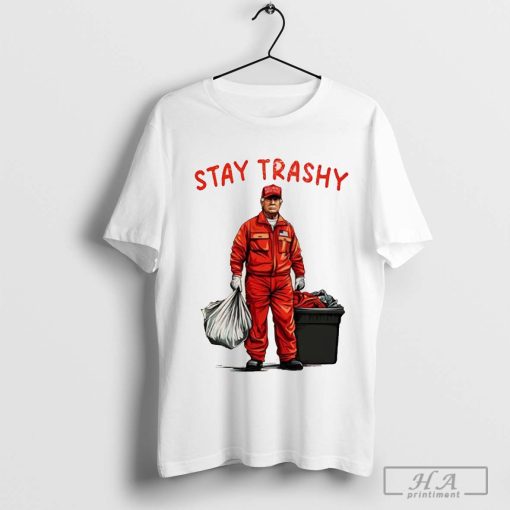 Trashy Donald Trump as Garbage Collector shirt