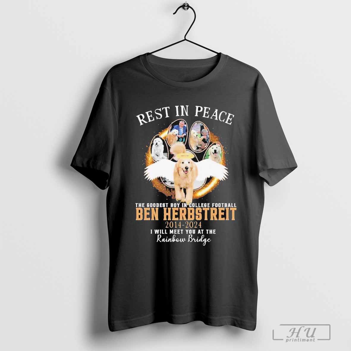 Tribute To Ben Herbstreit College Footballs Greatest Friend 2014 2024 T Shirt
