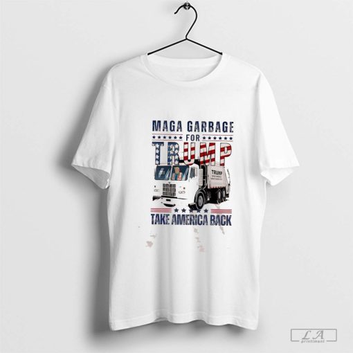 Trump 2024 election proud to be garbage vote Trump president shirt