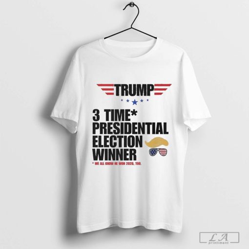 Trump 3 Time Presidential Winner Donald J