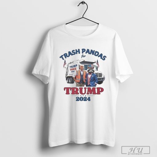 Trump Garbage Trash Pandas For Trump 2024 President For The People Shirt