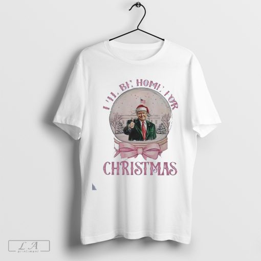 Trump I’ll Be Home For Christmas White House Shirt