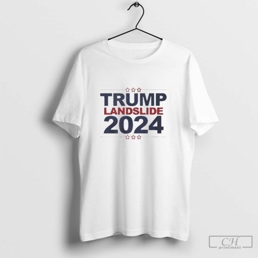 Trump Landslide Win 2024 T Shirts