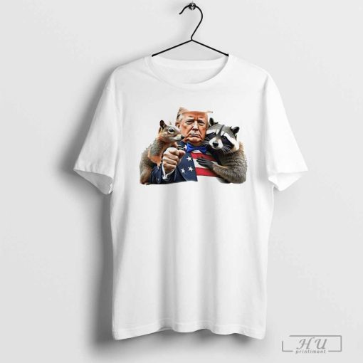 Trump Peanut Squirrel Raccoon Shirt