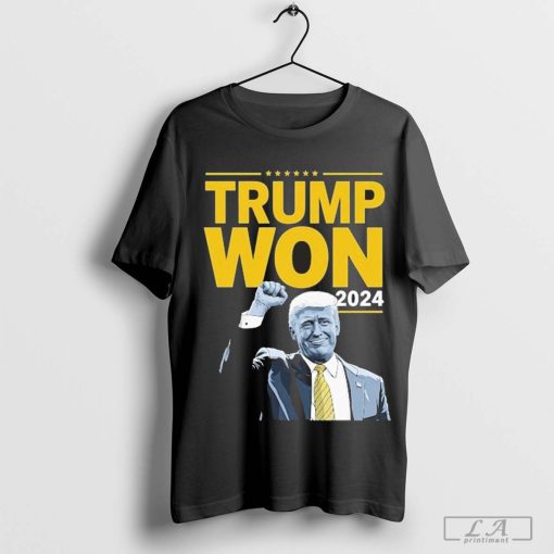 Trump President Trump Won 2024 Shirt