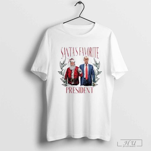 Trump Santa’s Favorite President Shirt