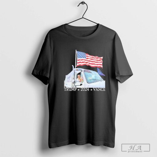 Trump Vance 2024 Garbage Truck USA Shirt