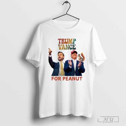 Trump Vance Vote For Peanut 2024 Shirt