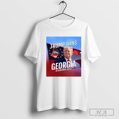 Trump Wins Warroom Georgia 16 Electoral Votes Shirt