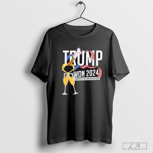 Trump Won 2024 Greatest Return In History Shirt