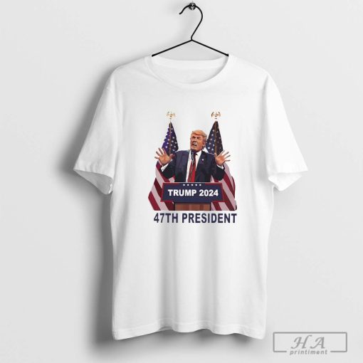 Trump Won 2024 President 47th Of White House Donald Trump Toddler Fine Jersey T-Shirt