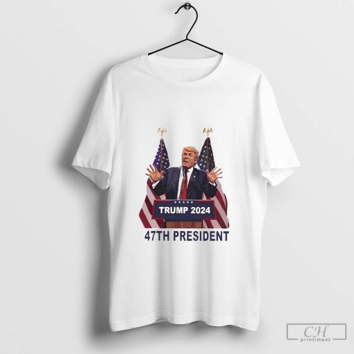 Trump Won 2024 President 47th Of White House Donald Trump Toddler Fine Jersey T-Shirt