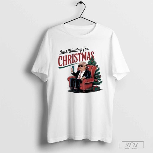 Trump Won Again Just Waiting For Christmas T-shirt