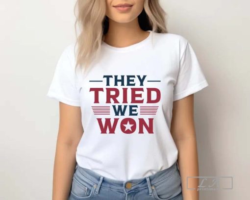 Trump Won Again Shirt, Trump Shirt, Election Shirt, After Election Shirt