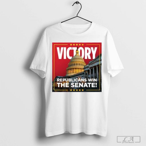 Trump Won Victory Republicans Win The Senate 2024 Shirt