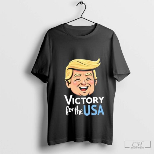 Trump victory for the USA cartoon t-shirt