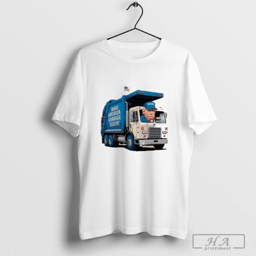 Trumpp garbage man in trash truck T-Shirt