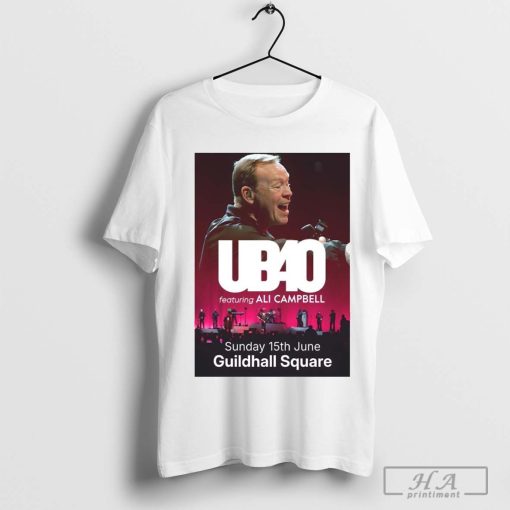 UB40 featuring Ali Campbell UK 15th June Summer Tour Guildhall Square T-shirt