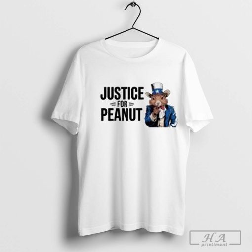 Uncle squirrel justice for peanut shirt