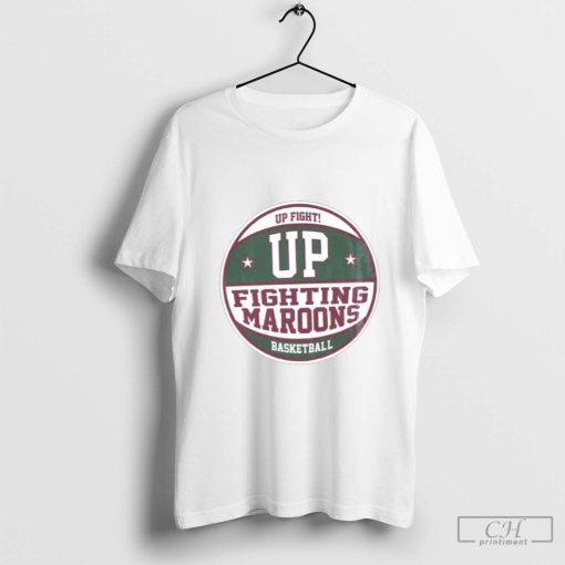 Up Fight Up Fighting Maroons Basketball Shirt