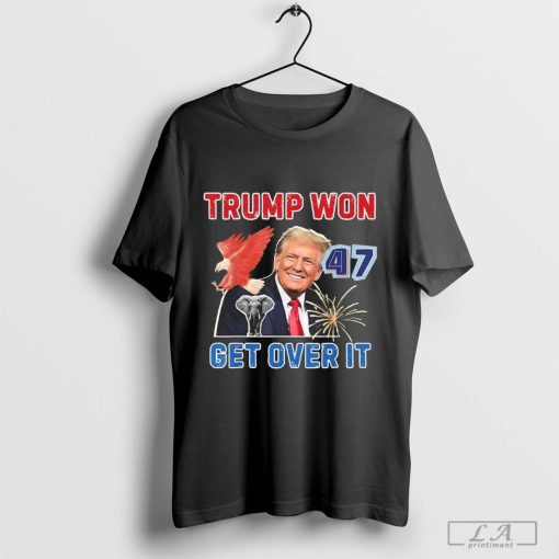 Vintage Trump Won Get Over It 2024 Shirt