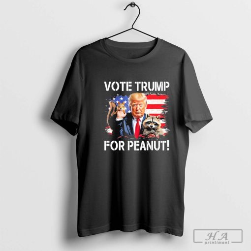 Vote Trump For Peanut The Squirrel T-Shirt