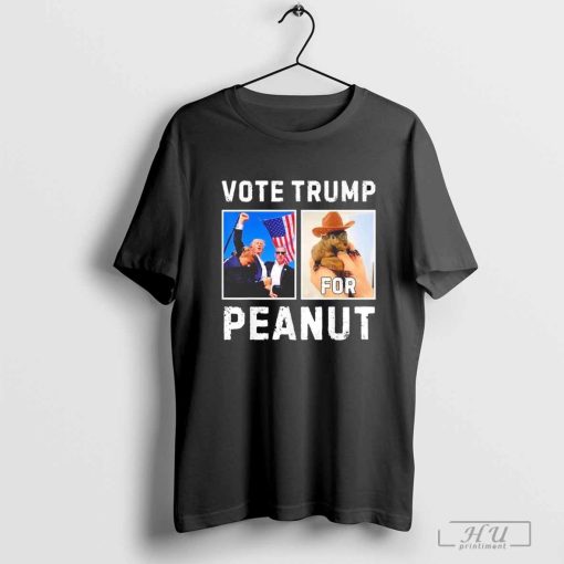 Vote Trump For Peanut The Squirrel T-shirt