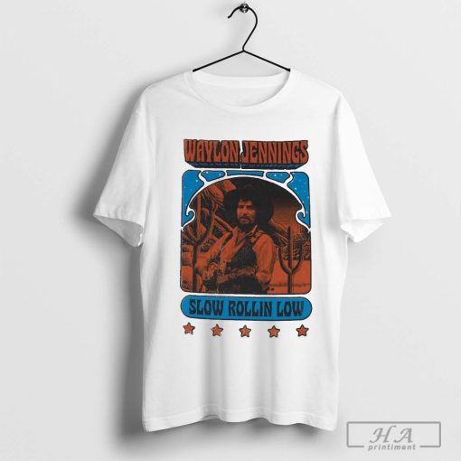 Waylon Jennings Slow Rollin Low T-shirt