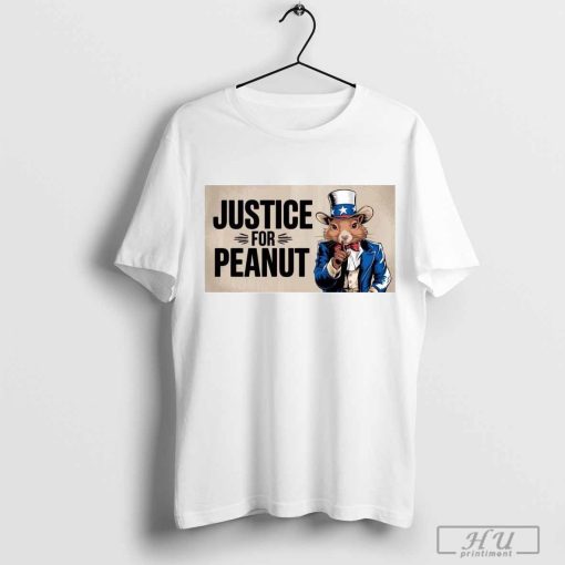 We Want Justice for Peanut Peanut The Squirrel 2024 Shirt