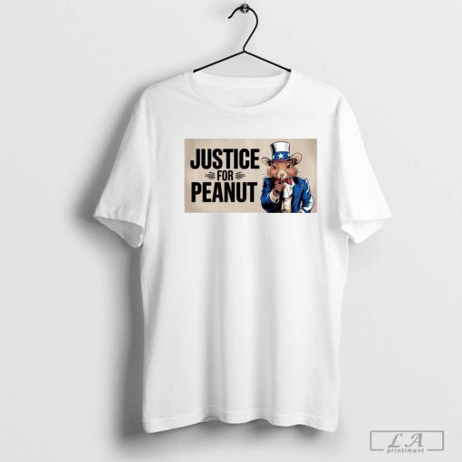 We Want Justice for Peanut Peanut The Squirrel 2024 Shirt