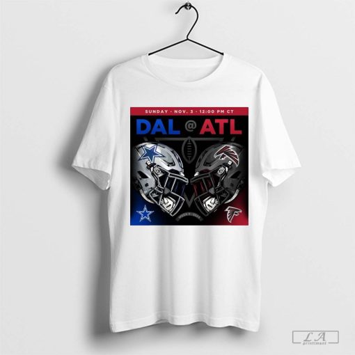 Week 9 Dallas Cowboys at Atlanta Falcons NFL Nov 3 2024 t-shirt