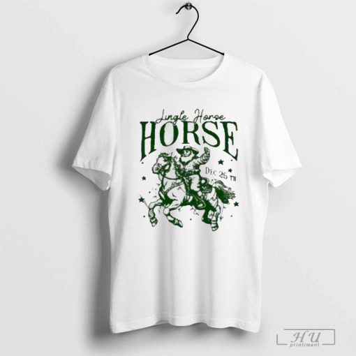 Western Jingle Horse Rodeo Howdy Santa Christmas 2024 Shirt