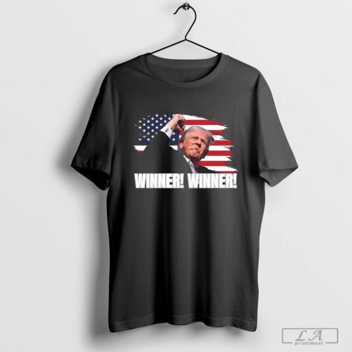 Winner Trump We Won Again 2024 47th President Donald Trump Shirt