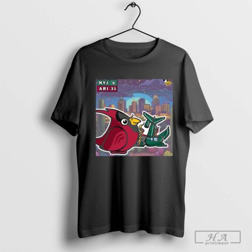 Winners of Week 10 in the NFL Arizona Cardinals beat the New York Jets T-shirt