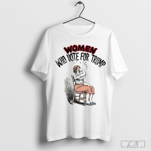 Women Who Vote For Trump 2024 Founder Of Zap Comix Shirt