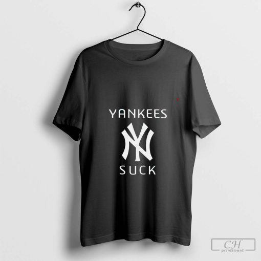 Yankees suck logo shirt