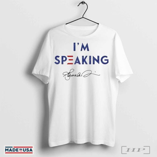 ‘m speaking png Kamala Harris democrat political us vice presidential debate 2024 t-shirts