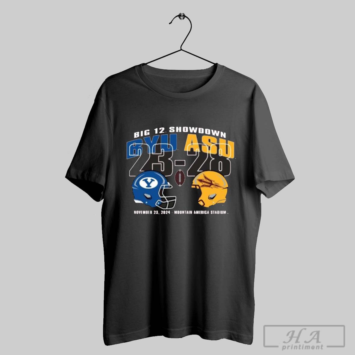 Big 12 Showdown Byu 23 28 Asu November 23 2024 Shirt