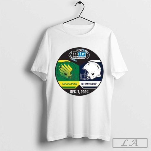 Ducks Vs Nittany Lions Big Ten 2024 Football Championship Dueling Shirt