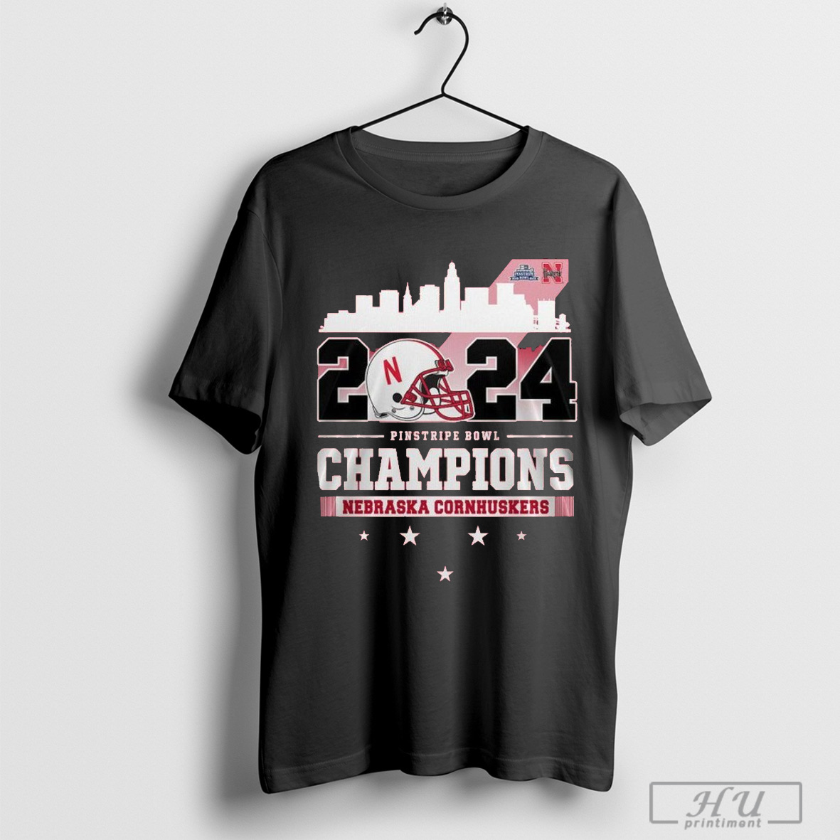 Nebraska Cornhuskers Football Ncaa Las Pinstripe Bowl 2024 Champs T Shirt Sweatshirt Cutom Poster Coffee Mugs Ornaments