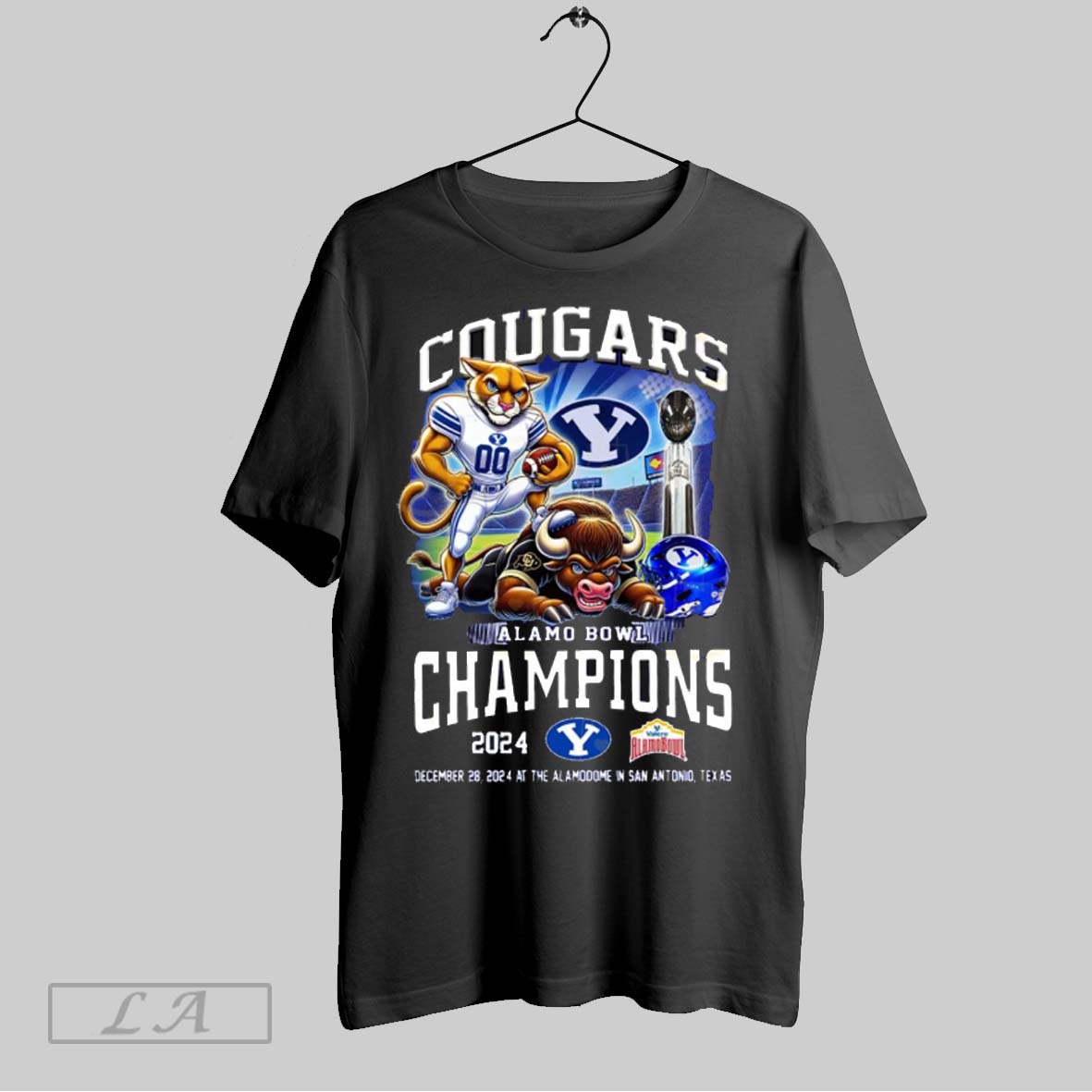 Official Byu Cougars Alamo Bowl Champions 2024 Shirt