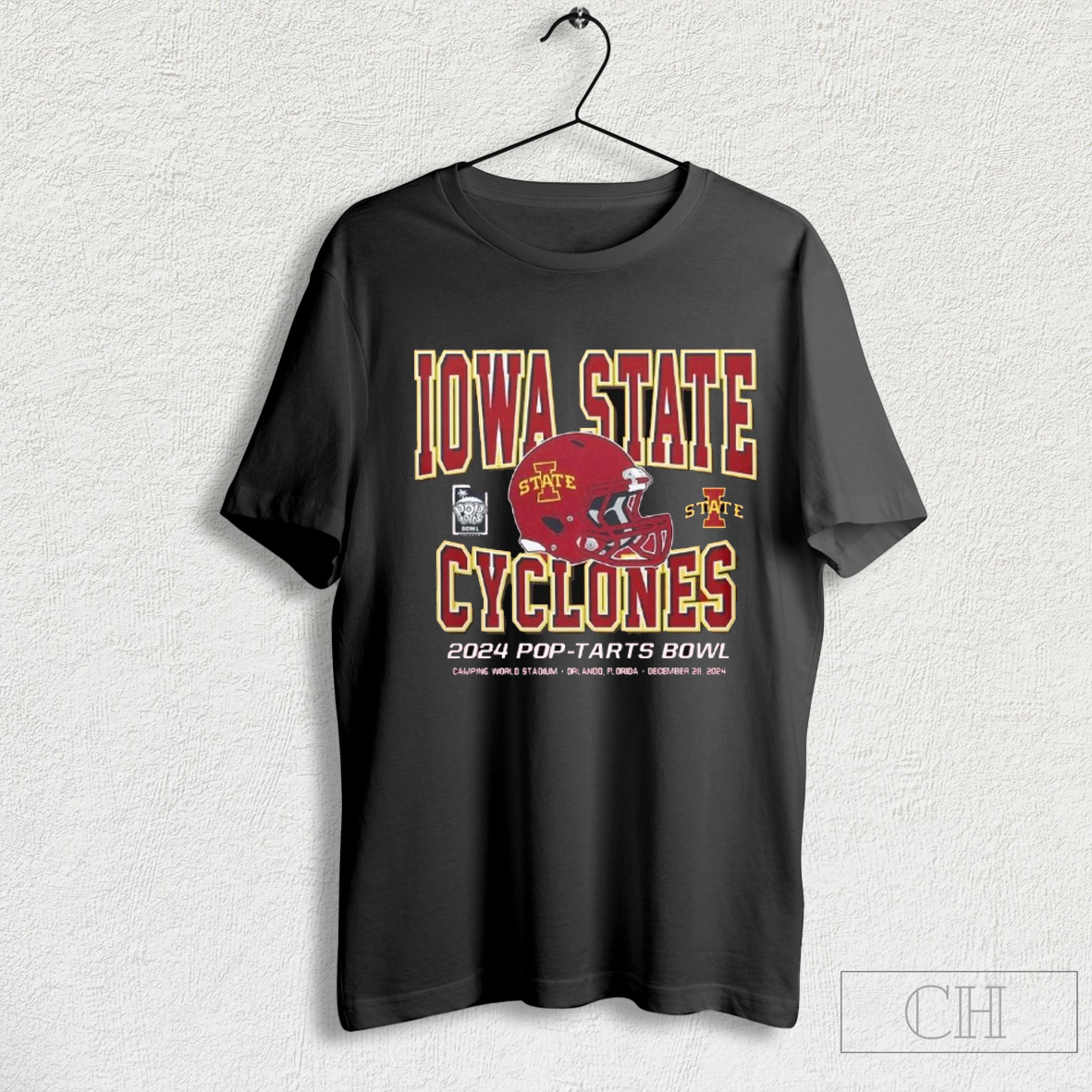 Official Iowa State Cyclones 2024 Pop Tarts Bowl Camping World Stadium Dec 28 2024 T Shirt Sweatshirt Tee Shirt