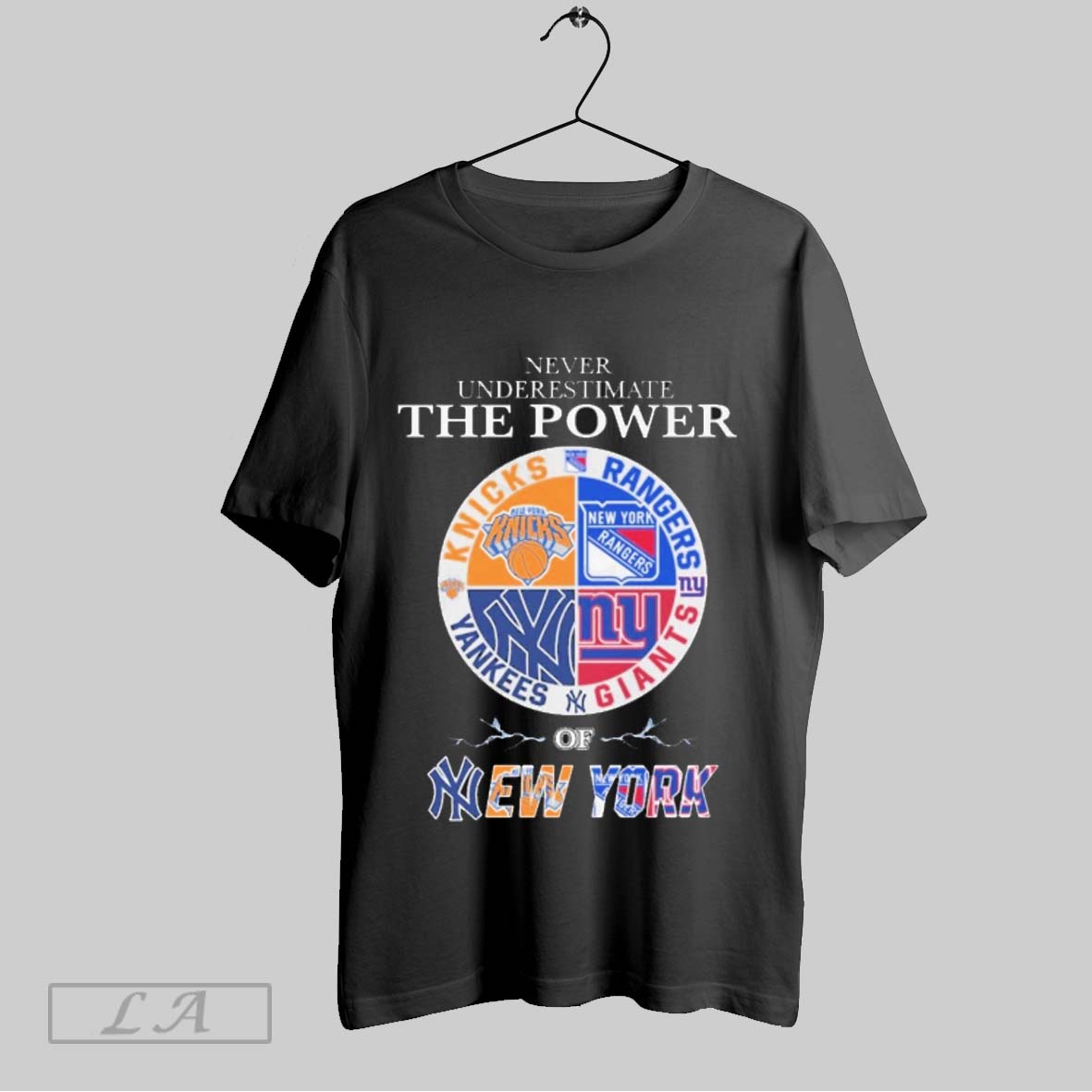 Official Never Underestimate The Power Of New York Unisex T Shirts