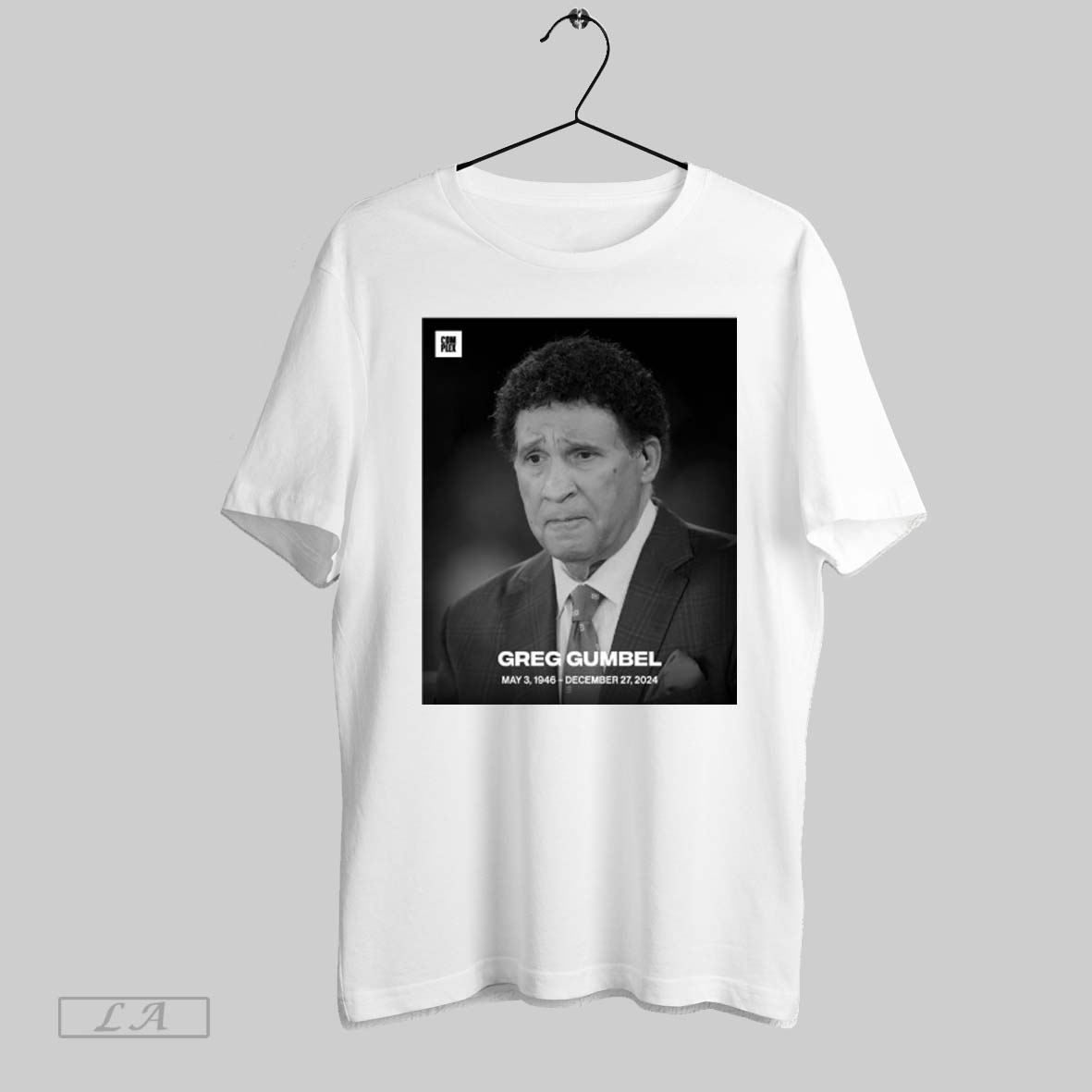 Official Rest In Peace Legendary Sports Broadcaster Greg Gumbel 1946 2024 Poster T Shirt